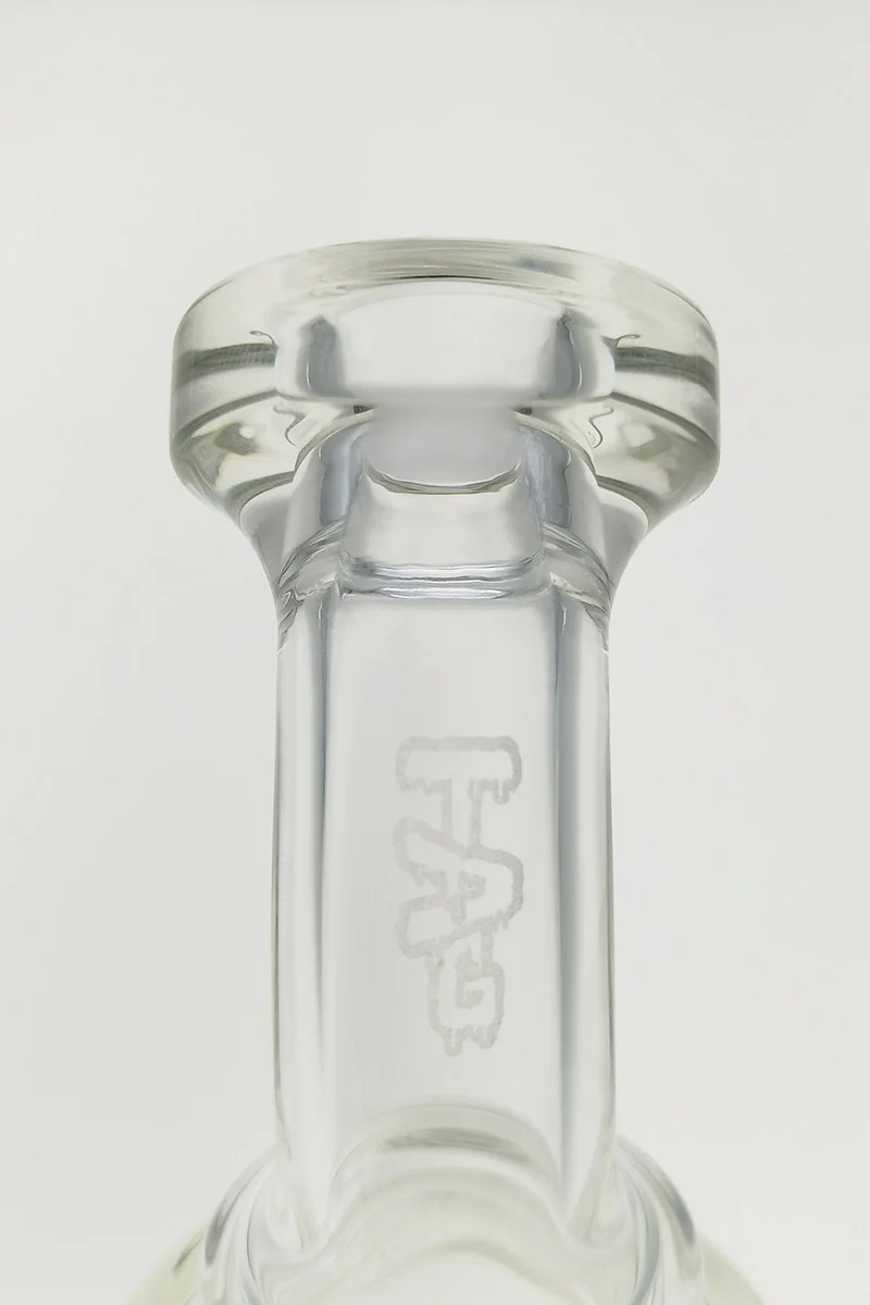 TAG - 6.5" Bent Neck Hammer Head Dab Rig w/ Bellow Base 50x5MM (14MM Female) - Image 8