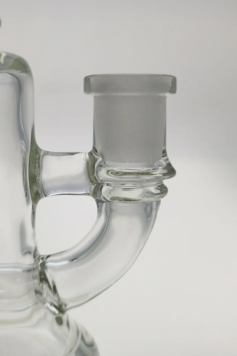 TAG - 6.5" Bent Neck Micro Bellow UFO Dab Rig w/ Bellow Base 50x5MM (14MM Female) - Image 10