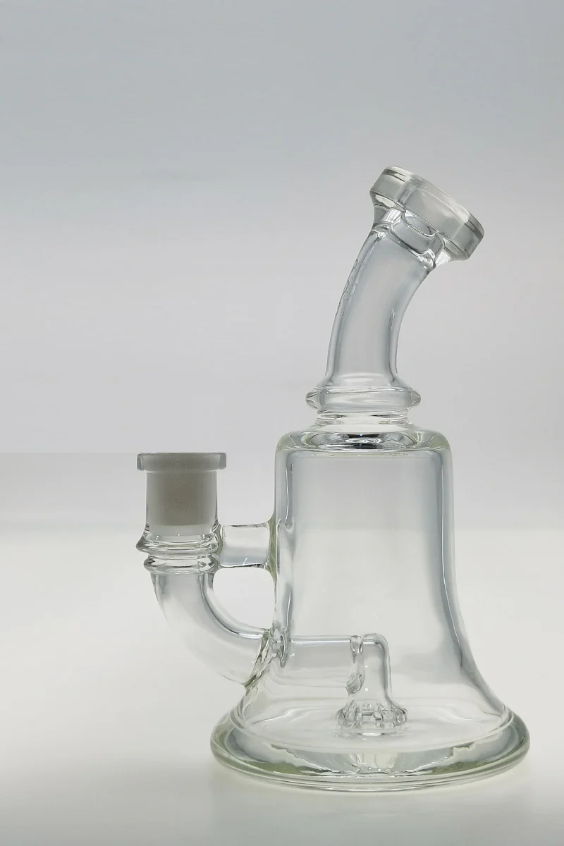 TAG - 6.5" Bent Neck Micro Bellow UFO Dab Rig w/ Bellow Base 50x5MM (14MM Female) - Image 14