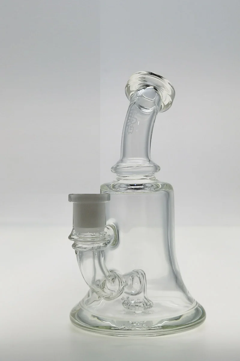 TAG - 6.5" Bent Neck Micro Bellow UFO Dab Rig w/ Bellow Base 50x5MM (14MM Female) - Image 15