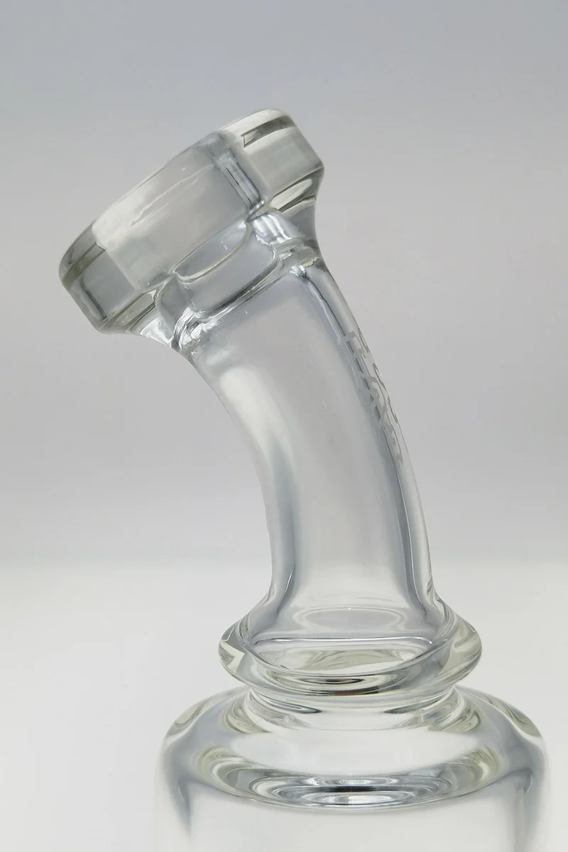 TAG - 6.5" Bent Neck Micro Bellow UFO Dab Rig w/ Bellow Base 50x5MM (14MM Female) - Image 5
