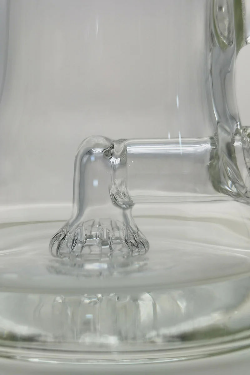 TAG - 6.5" Bent Neck Micro Bellow UFO Dab Rig w/ Bellow Base 50x5MM (14MM Female) - Image 8