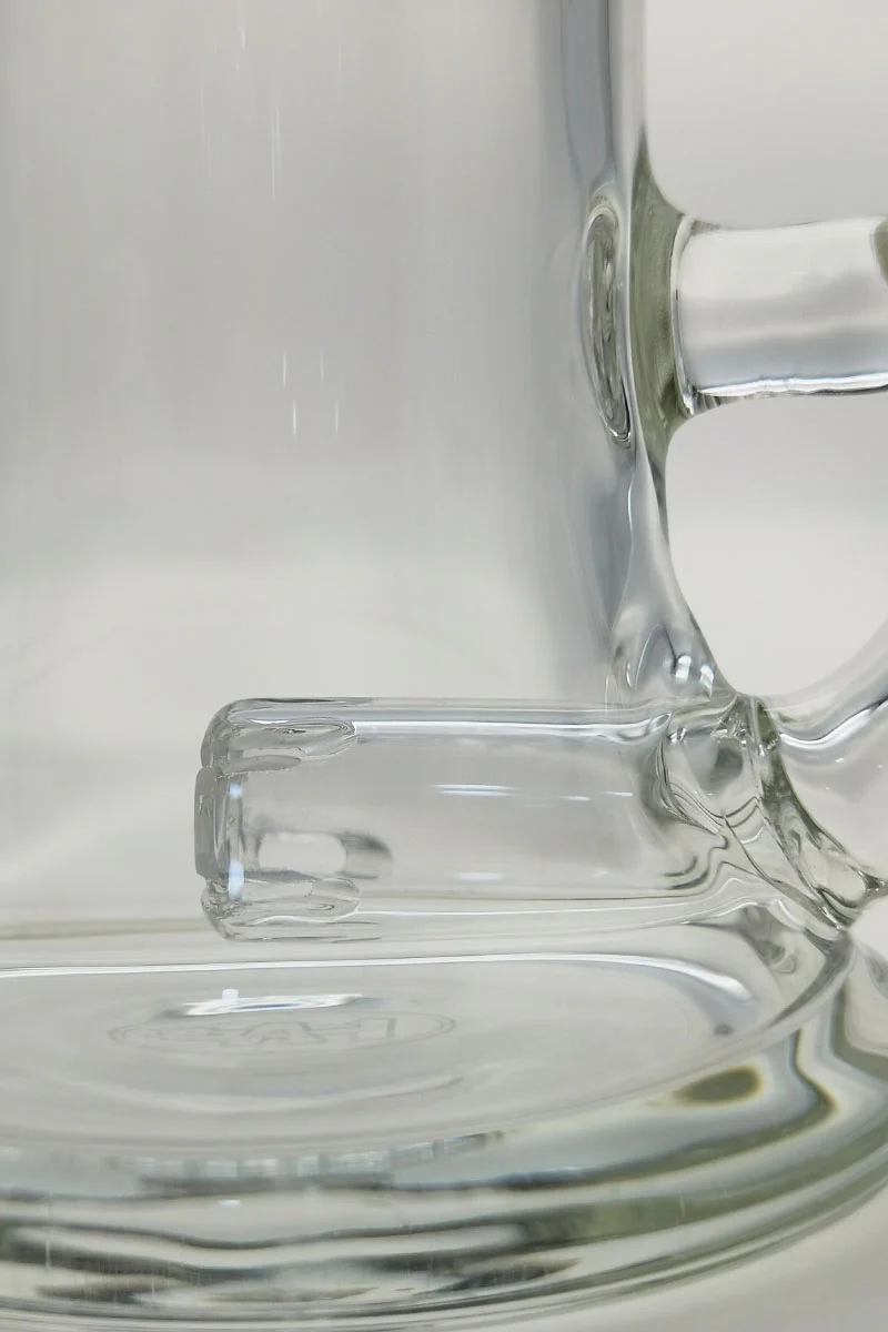 TAG - 6.5" Bent Neck Multiplying Single Showerhead Dab Rig w/ Bellow Base 50x5MM (14MM Female) - Image 10