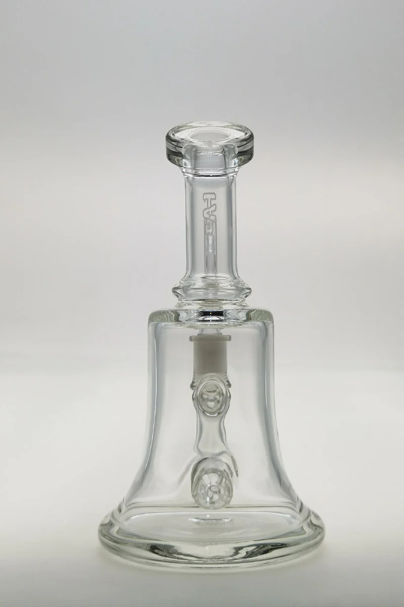 TAG - 6.5" Bent Neck Multiplying Single Showerhead Dab Rig w/ Bellow Base 50x5MM (14MM Female) - Image 4