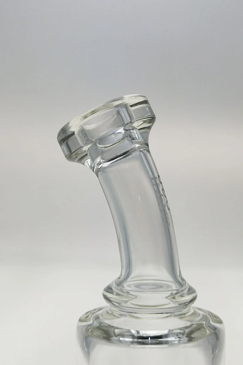 TAG - 6.5" Bent Neck Multiplying Single Showerhead Dab Rig w/ Bellow Base 50x5MM (14MM Female) - Image 9