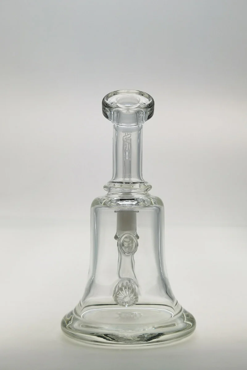 TAG - 6.5" Bent Neck Super Slit Single Showerhead Dab Rig w/ Bellow Base 50x5MM (14MM Female) - Image 6