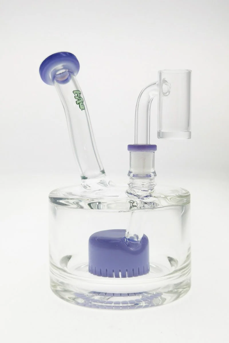 TAG - 6.5" Super Slit Froth Puck Rig Dab Rig 97x5MM (SUPER THICK) - Image 13
