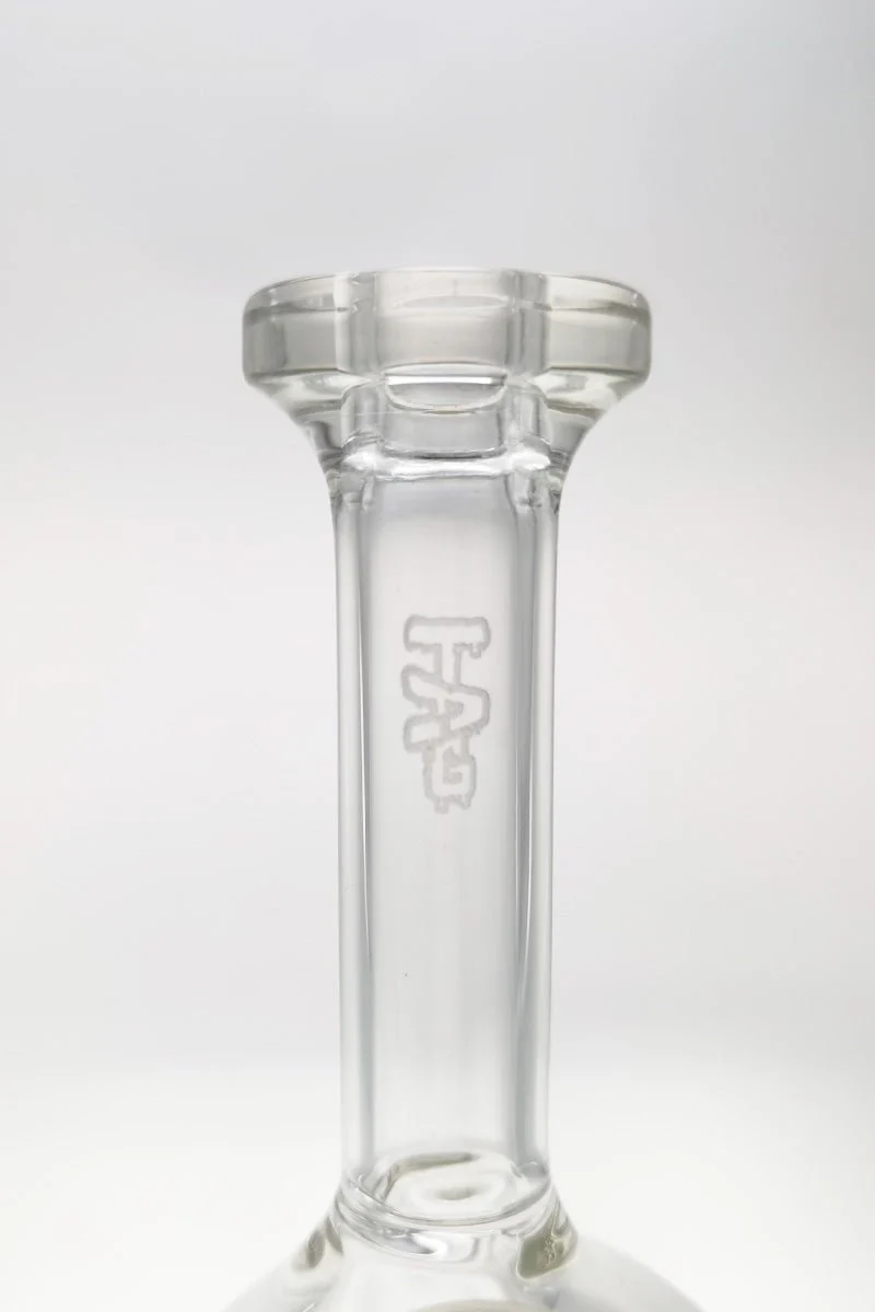 TAG - 6" 70x5MM Bellow Globe Dab Rig Sphere w/ Fixed Froth Showerhead (14MM Female) - Image 4