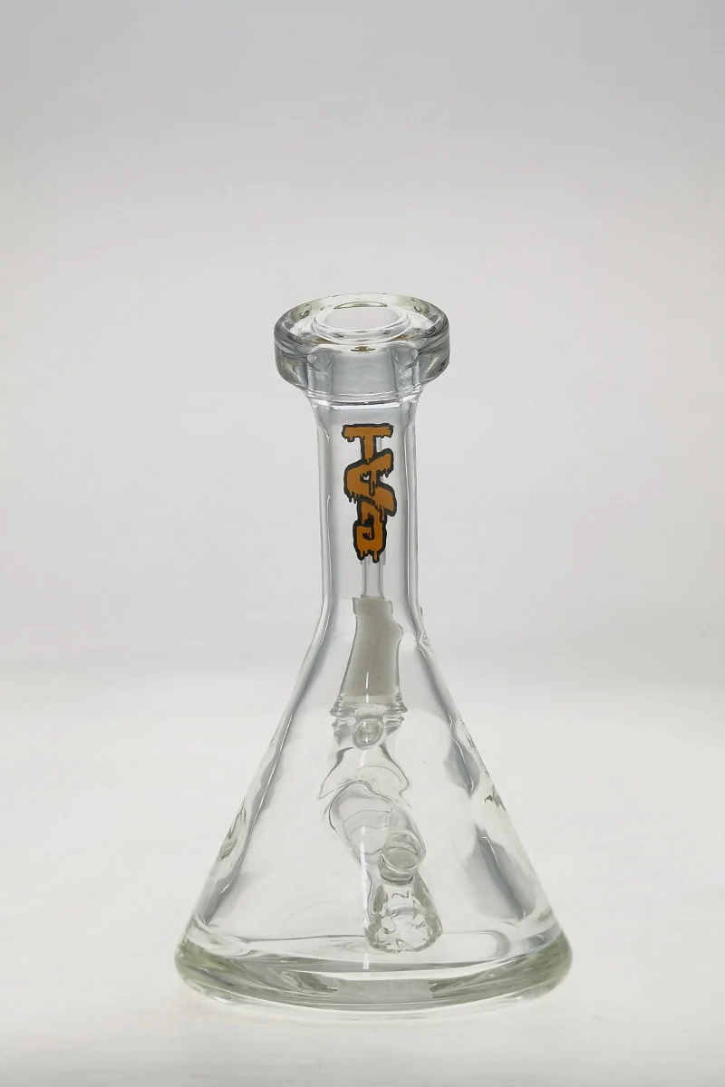 TAG - 6" Bent Neck Fixed Stem Beaker Bong (14MM Female) - Image 4