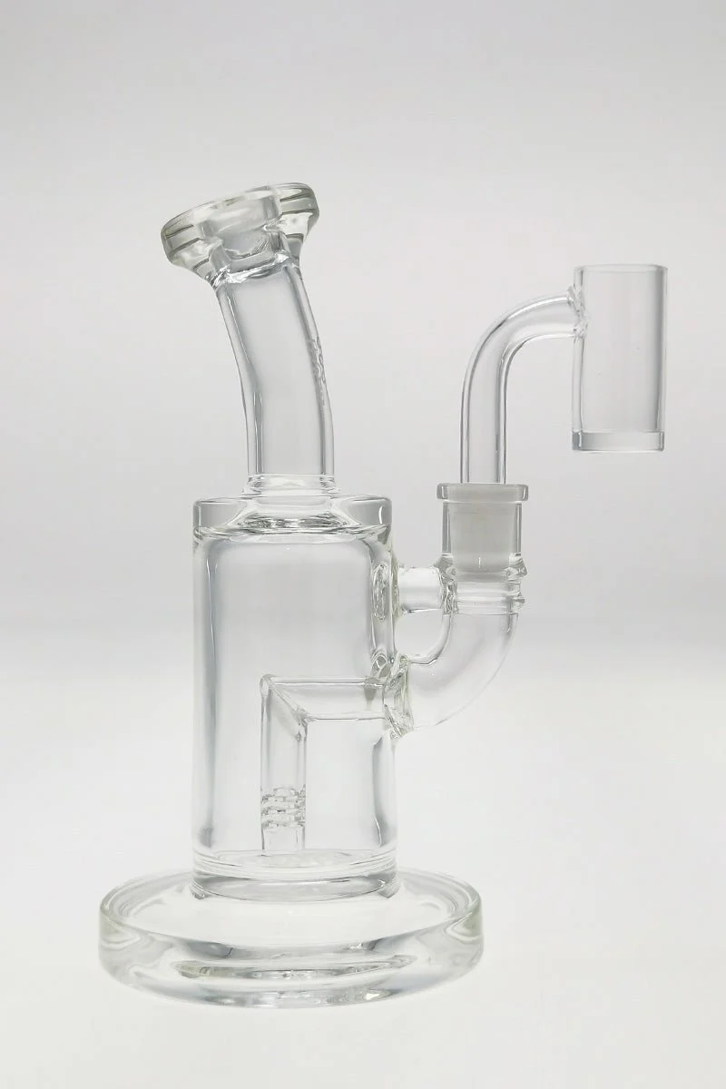 TAG - 6" Bent Neck Fixed Multiplying Diffuser Dab Rig 44x4MM (10MM Female) - Image 10