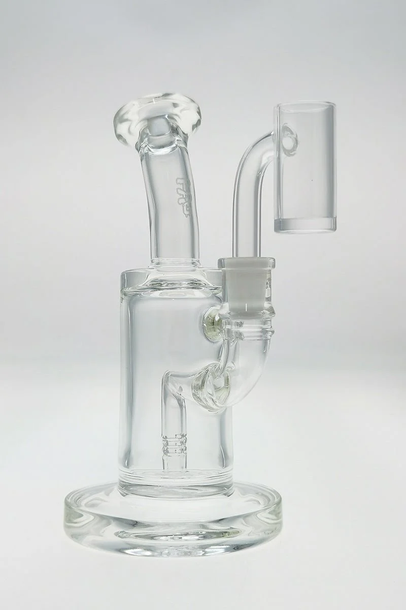 TAG - 6" Bent Neck Fixed Multiplying Diffuser Dab Rig 44x4MM (10MM Female) - Image 11