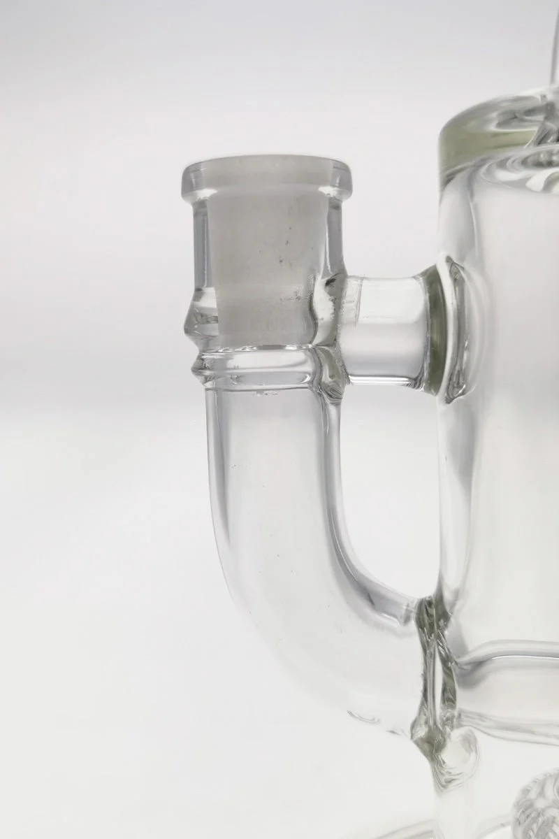 TAG - 6" Bent Neck Fixed Super Slit UFO Diffuser Dab Rig 44x4MM (10MM Female) - Image 10