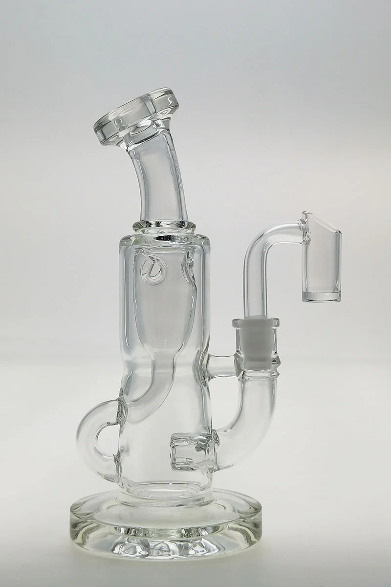 TAG - 7" Single Hammer Head Mini Klein Dab Rig 38x4MM (10MM Female) - Image 7