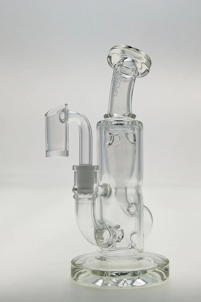 TAG - 7" Single Hammer Head Mini Klein Dab Rig 38x4MM (10MM Female) - Image 8