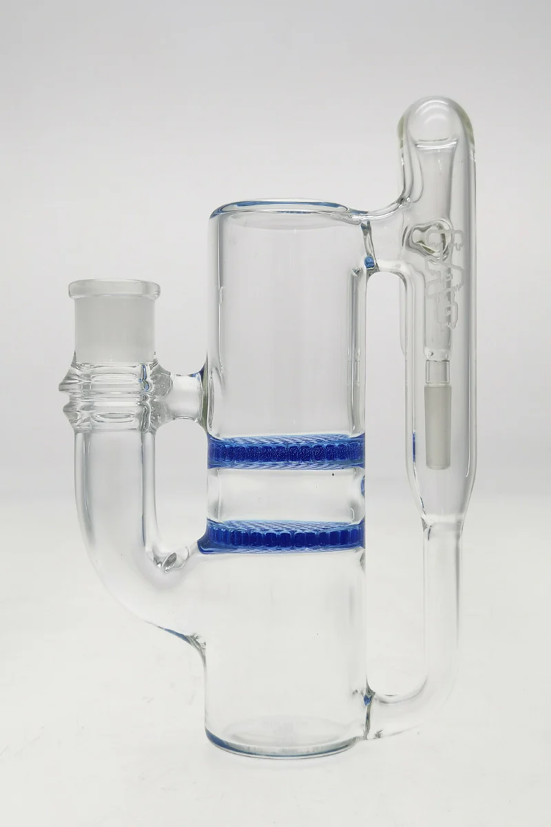 TAG - 8.25" Double Honeycomb Ash Catcher w/ Recycling E.C. 50x5MM (18MM Male to 18MM Female) - Image 105