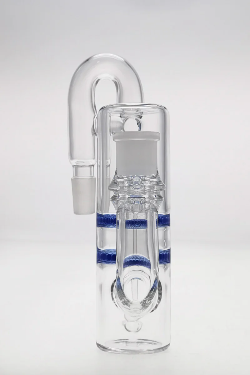 TAG - 8.25" Double Honeycomb Ash Catcher w/ Recycling E.C. 50x5MM (18MM Male to 18MM Female) - Image 20