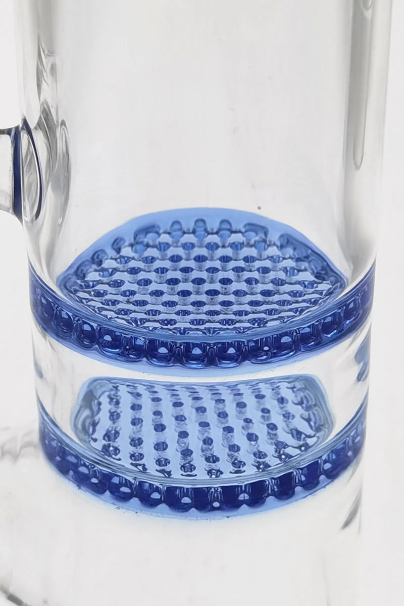 TAG - 8.25" Double Honeycomb Ash Catcher w/ Recycling E.C. 50x5MM (18MM Male to 18MM Female) - Image 29