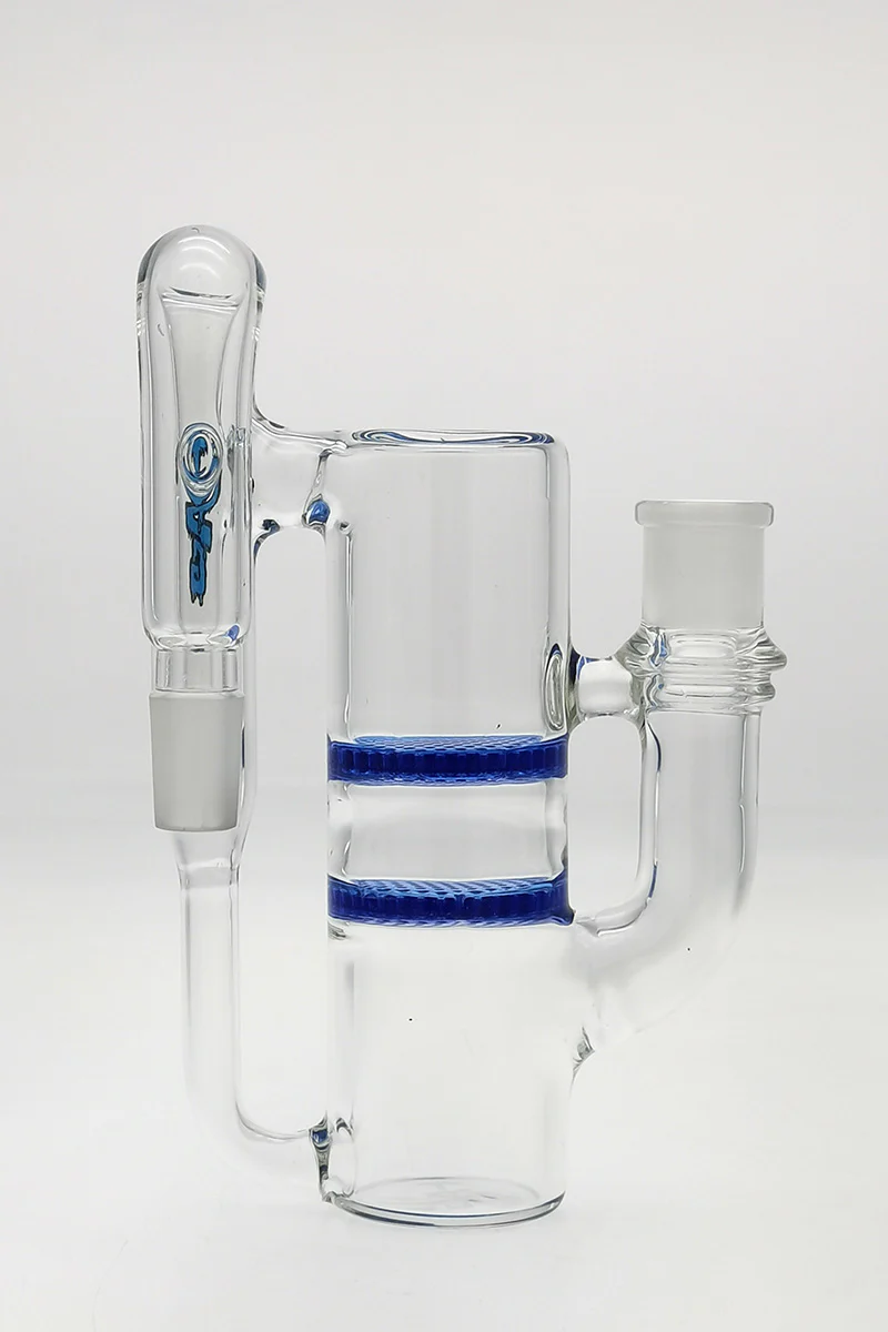 TAG - 8.25" Double Honeycomb Ash Catcher w/ Recycling E.C. 50x5MM (18MM Male to 18MM Female) - Image 3