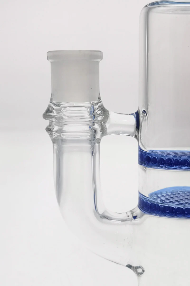 TAG - 8.25" Double Honeycomb Ash Catcher w/ Recycling E.C. 50x5MM (18MM Male to 18MM Female) - Image 30