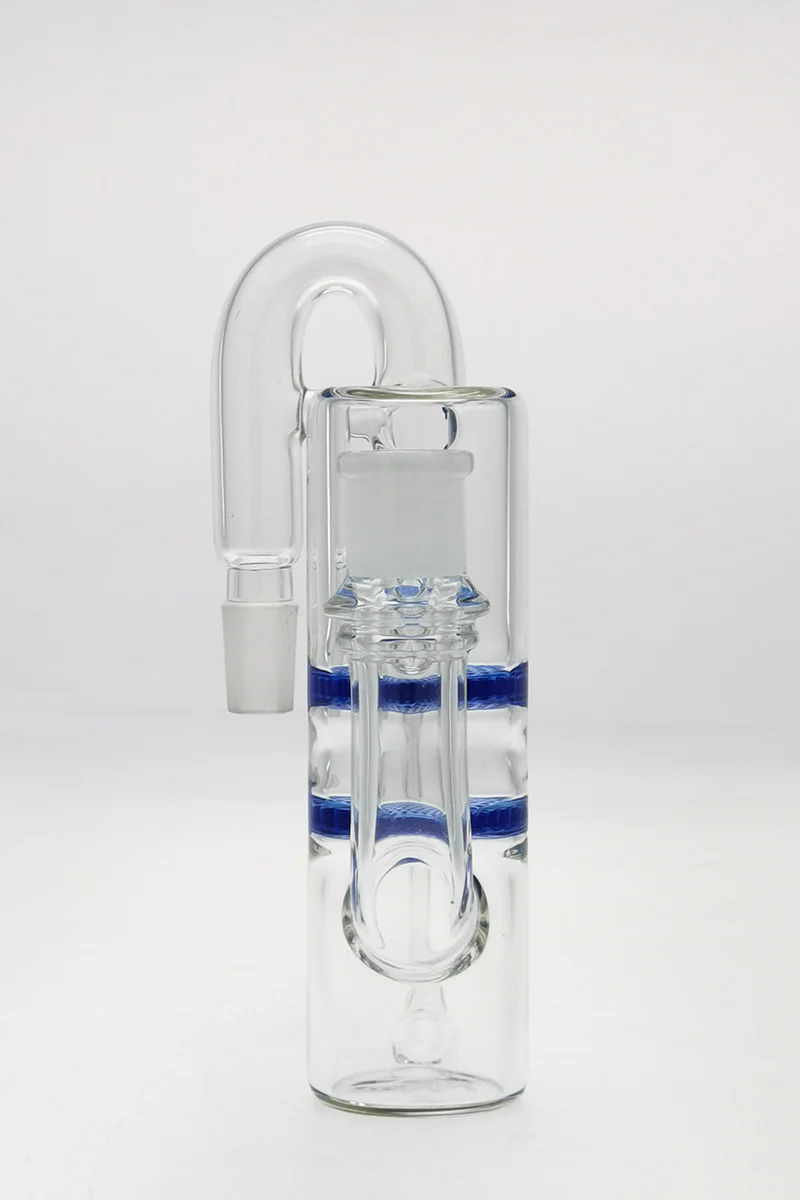 TAG - 8.25" Double Honeycomb Ash Catcher w/ Recycling E.C. 50x5MM (18MM Male to 18MM Female) - Image 4