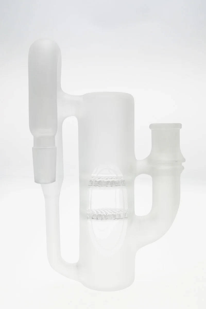 TAG - 8.25" Double Honeycomb Ash Catcher w/ Recycling E.C. 50x5MM (18MM Male to 18MM Female) - Image 55