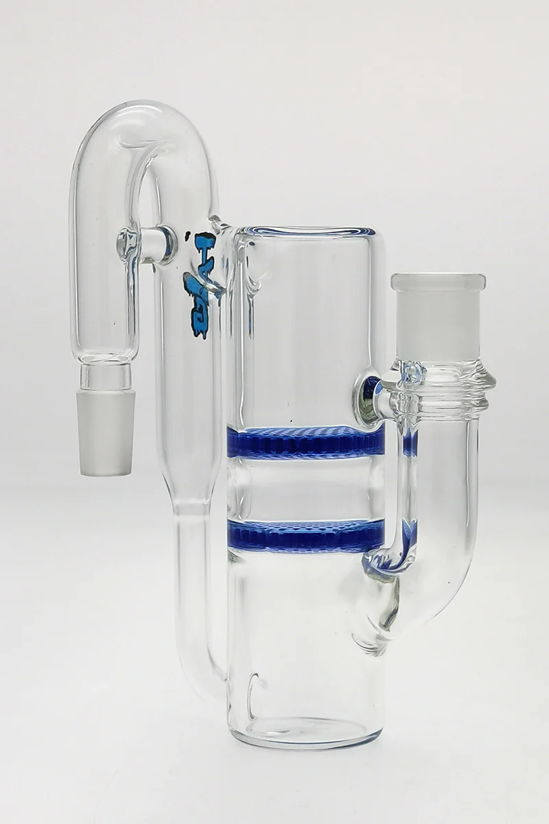 TAG - 8.25" Double Honeycomb Ash Catcher w/ Recycling E.C. 50x5MM (18MM Male to 18MM Female) - Image 7