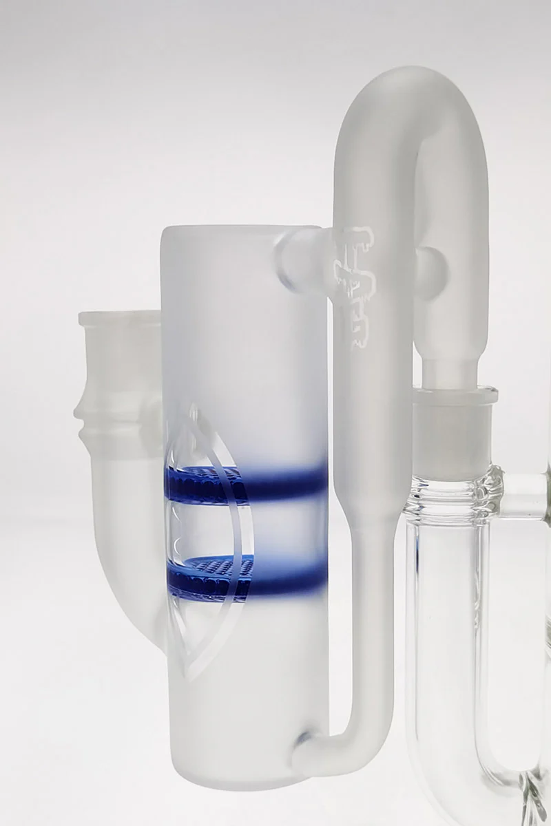 TAG - 8.25" Double Honeycomb Ash Catcher w/ Recycling E.C. 50x5MM (18MM Male to 18MM Female) - Image 87