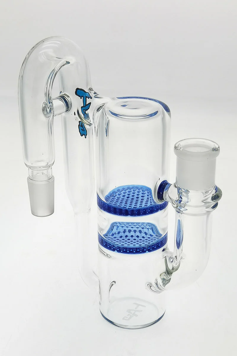 TAG - 8.25" Double Honeycomb Ash Catcher w/ Recycling E.C. 50x5MM (18MM Male to 18MM Female) - Image 9