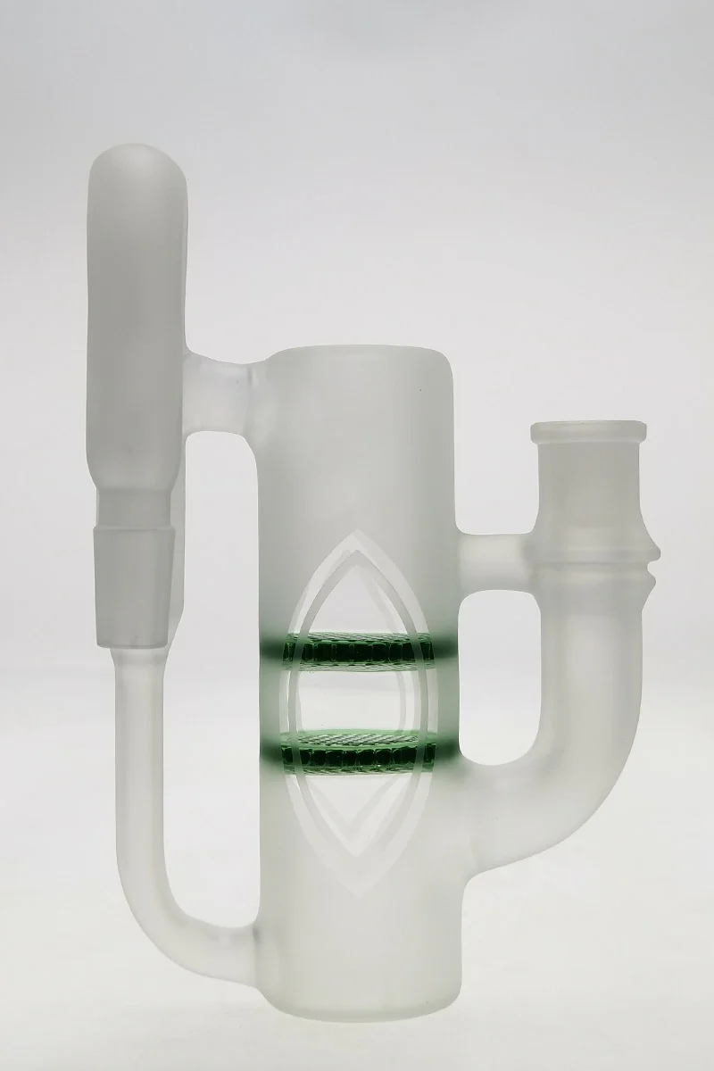 TAG - 8.25" Double Honeycomb Ash Catcher w/ Recycling E.C. 50x5MM (18MM Male to 18MM Female) - Image 90