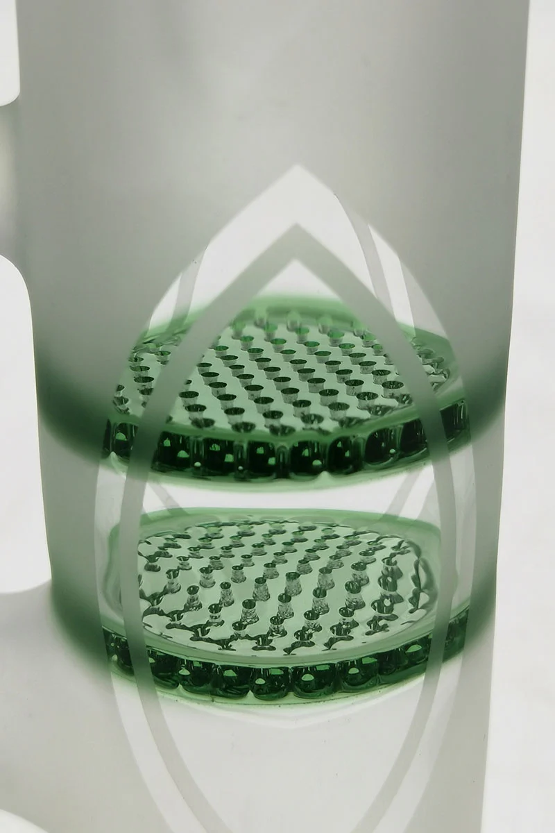 TAG - 8.25" Double Honeycomb Ash Catcher w/ Recycling E.C. 50x5MM (18MM Male to 18MM Female) - Image 92