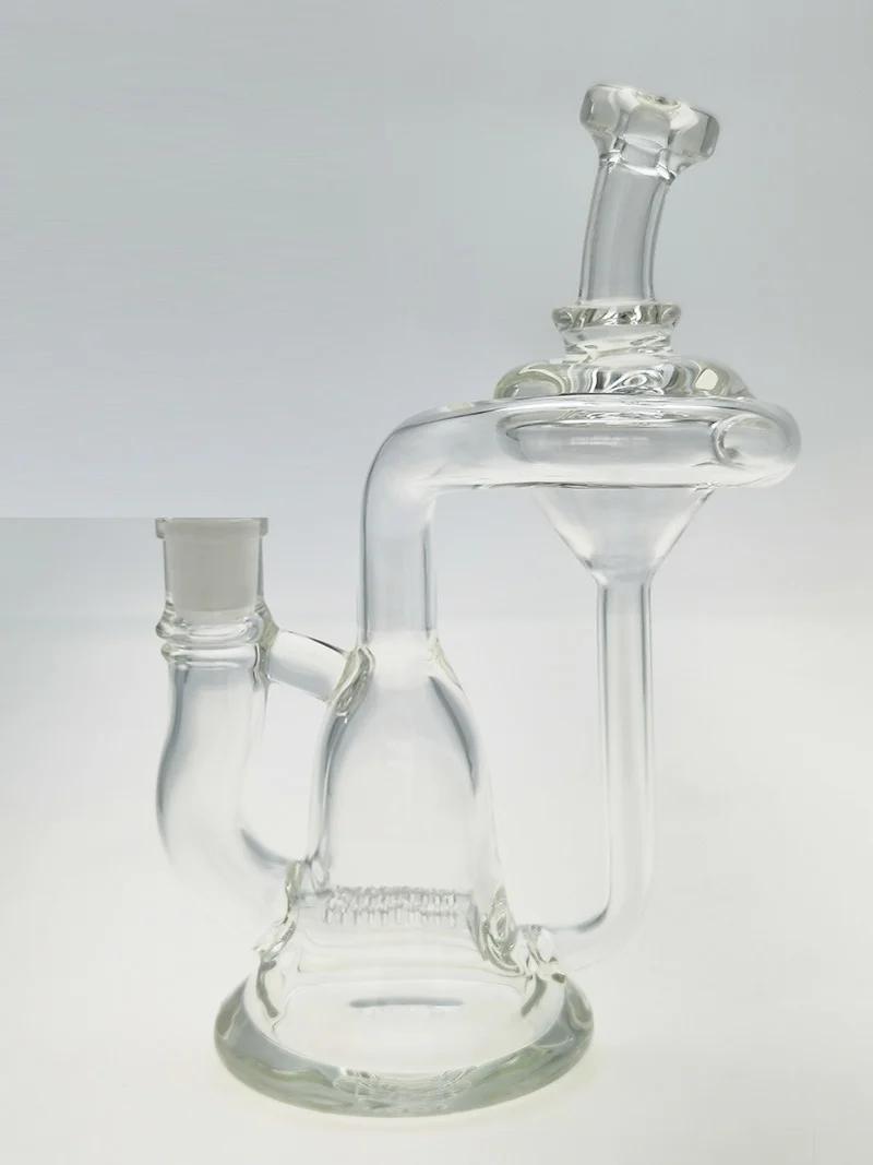TAG - 8.25" Multiplying Inline Bellow Base Recycler Dab Rig 50x9MM (14MM Female) - Image 5