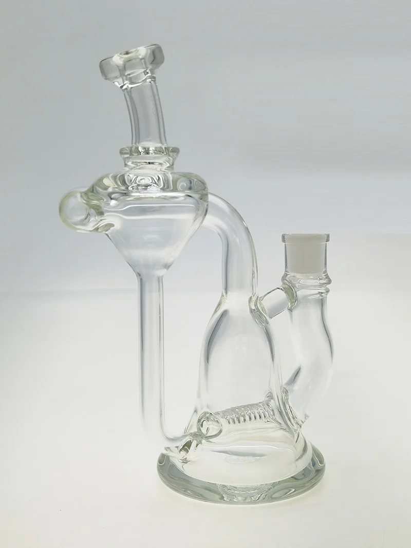 TAG - 8.25" Multiplying Inline Bellow Base Recycler Dab Rig 50x9MM (14MM Female) - Image 7