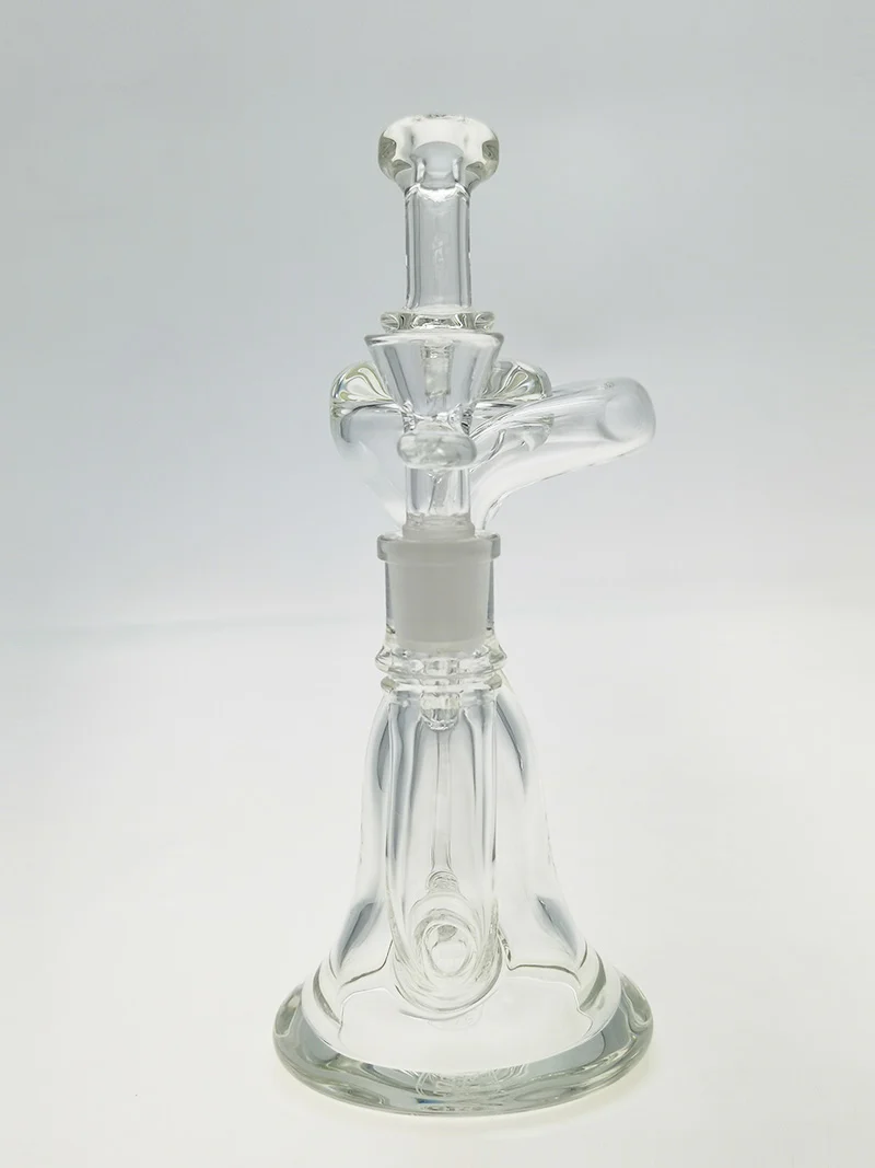 TAG - 8.25" Multiplying Inline Bellow Base Recycler Dab Rig 50x9MM (14MM Female) - Image 8