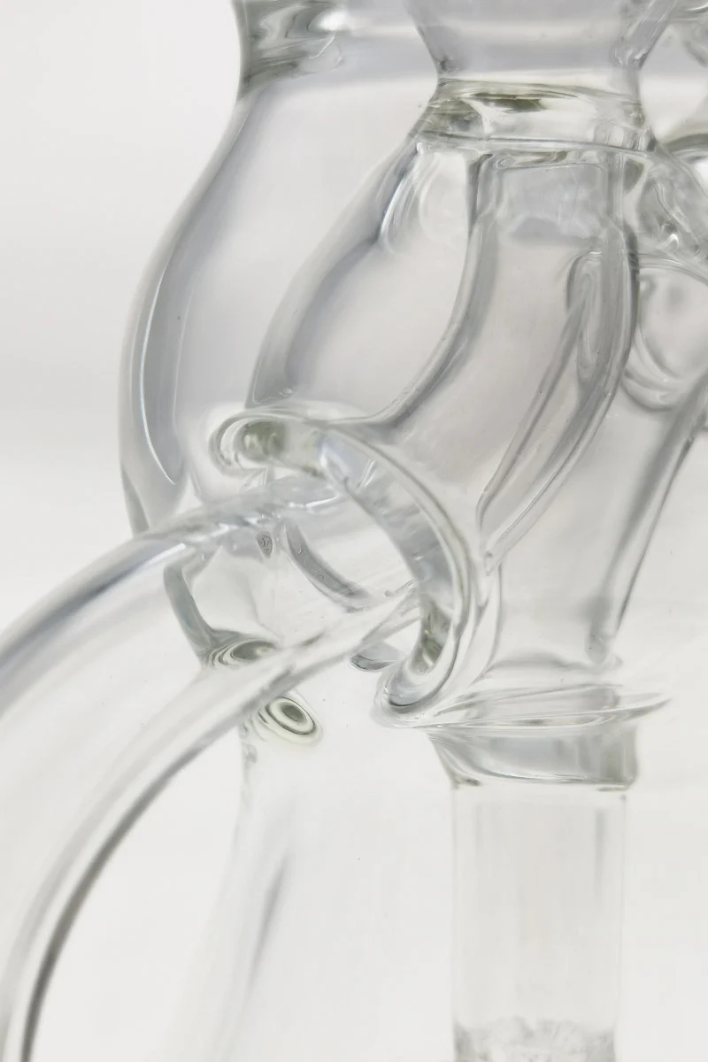 TAG - 8.5" Super Slit Puck Ball Klein Incycler Dab Rig w/ Bellow Base (14MM Female) - Image 11