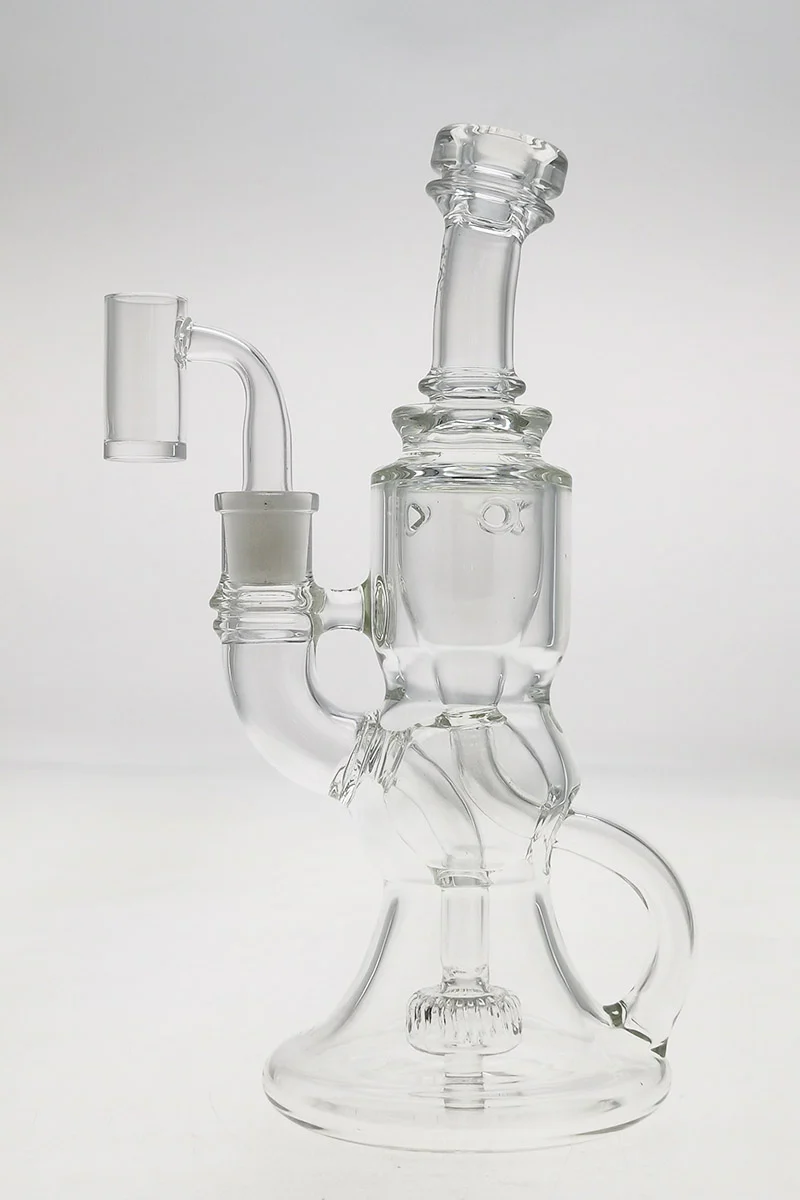 TAG - 8.5" Super Slit Puck Ball Klein Incycler Dab Rig w/ Bellow Base (14MM Female) - Image 3
