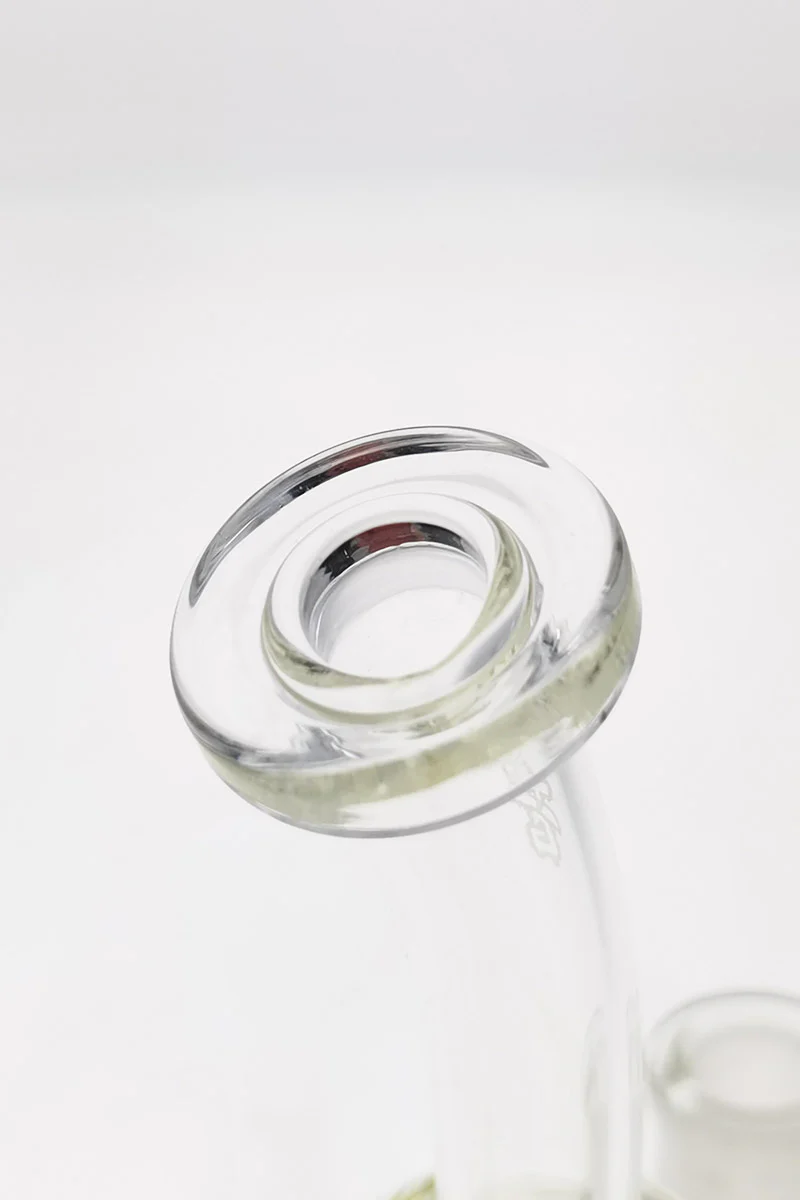 TAG - 7" Bent Neck Fixed Showerhead Puck Diffuser Dab Rig 44x4MM (14MM Female) - Image 121