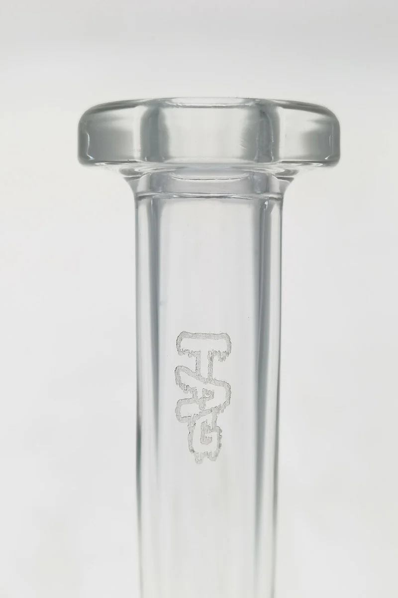 TAG - 7" Bent Neck Fixed Showerhead Puck Diffuser Dab Rig 44x4MM (14MM Female) - Image 151