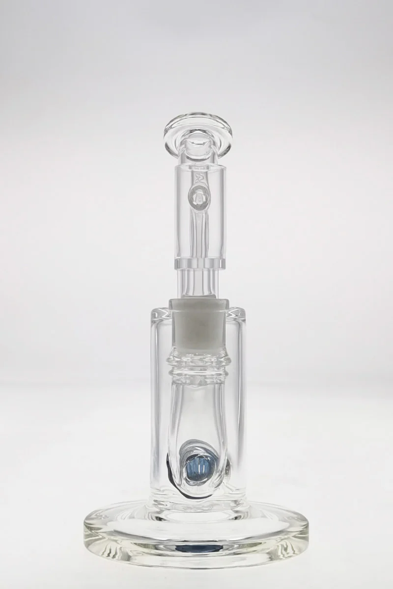 TAG - 7" Bent Neck Fixed Showerhead Puck Diffuser Dab Rig 44x4MM (14MM Female) - Image 16