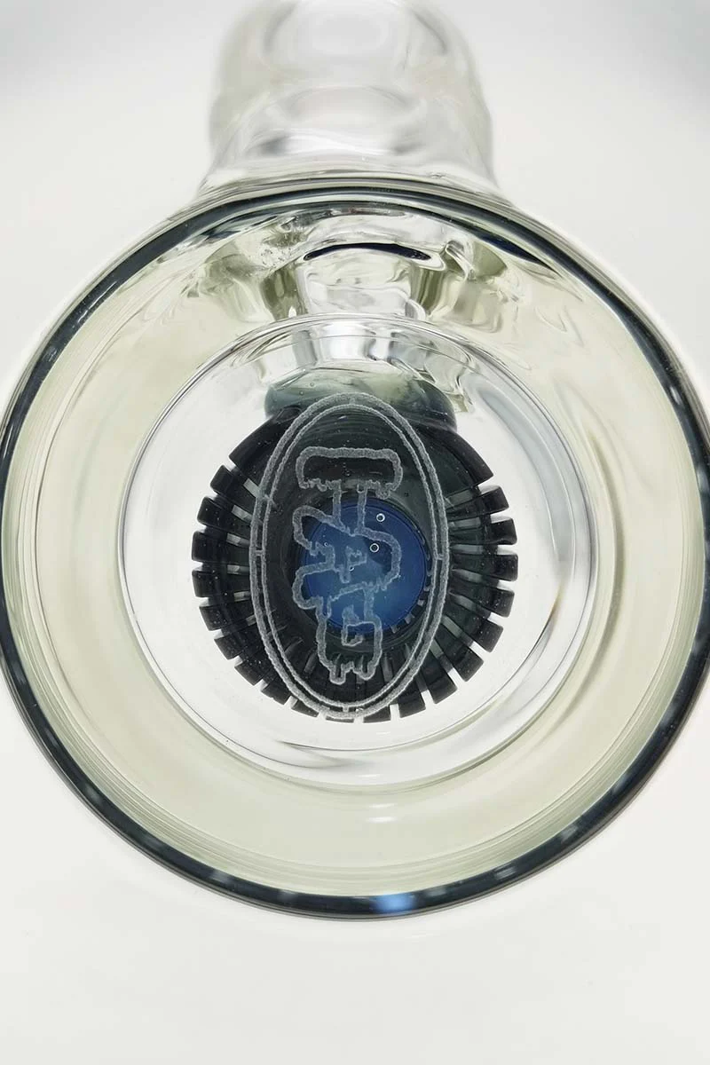 TAG - 7" Bent Neck Fixed Showerhead Puck Diffuser Dab Rig 44x4MM (14MM Female) - Image 161
