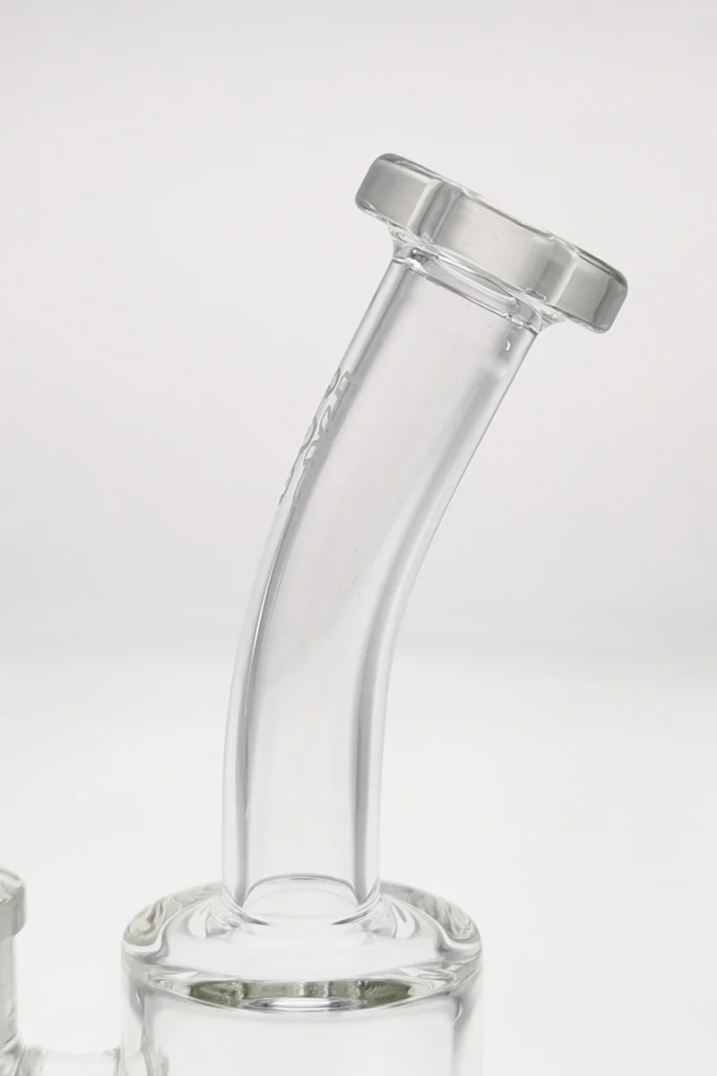 TAG - 7" Bent Neck Fixed Showerhead Puck Diffuser Dab Rig 44x4MM (14MM Female) - Image 23