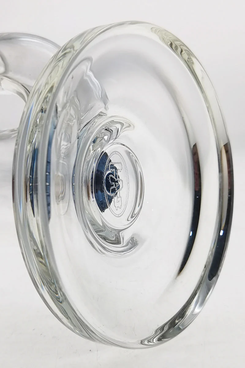 TAG - 7" Bent Neck Fixed Showerhead Puck Diffuser Dab Rig 44x4MM (14MM Female) - Image 29