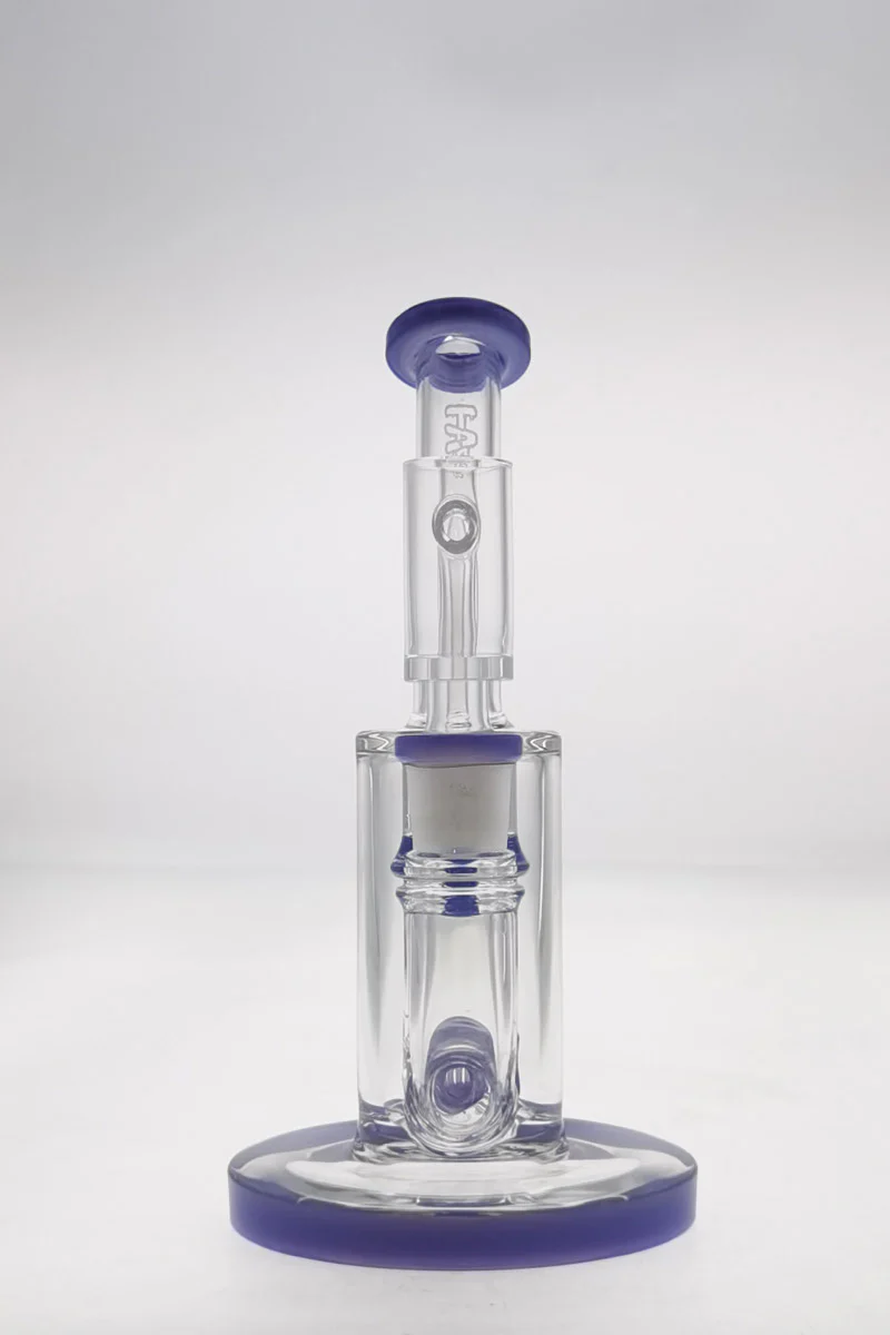 TAG - 7" Bent Neck Fixed Showerhead Puck Diffuser Dab Rig 44x4MM (14MM Female) - Image 31