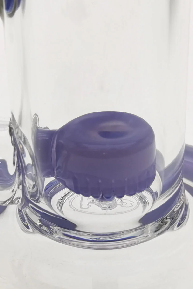TAG - 7" Bent Neck Fixed Showerhead Puck Diffuser Dab Rig 44x4MM (14MM Female) - Image 40