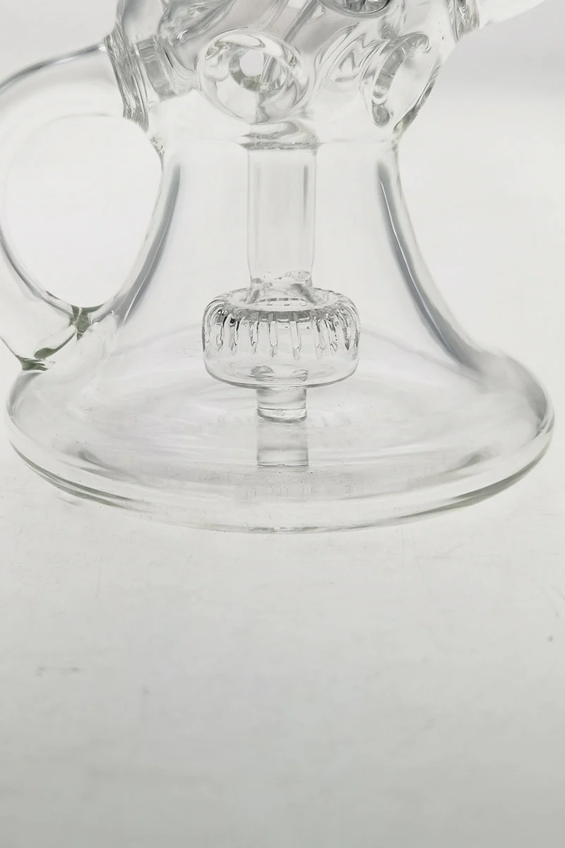 TAG - 9.5" Faberge Egg Klein Recycler Dab Rig With Bellow Base (14MM Female) - Image 14
