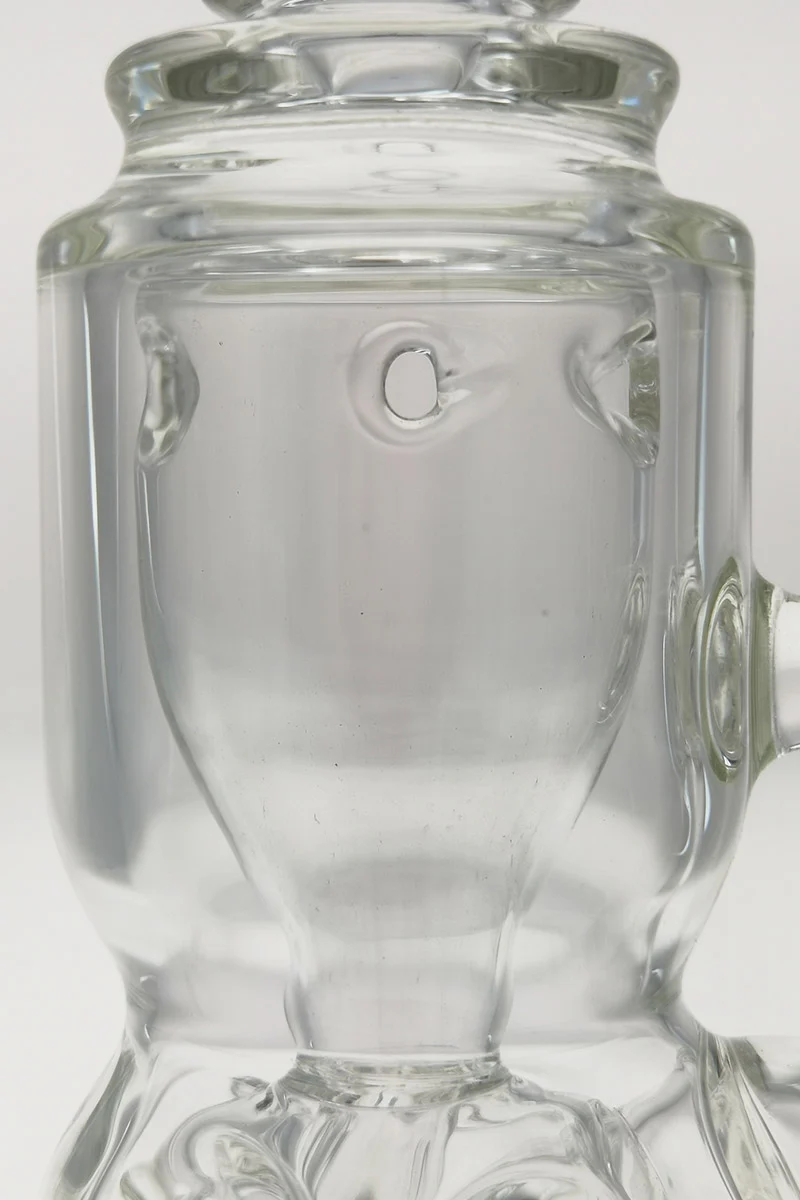 TAG - 9.5" Faberge Egg Klein Recycler Dab Rig With Bellow Base (14MM Female) - Image 8