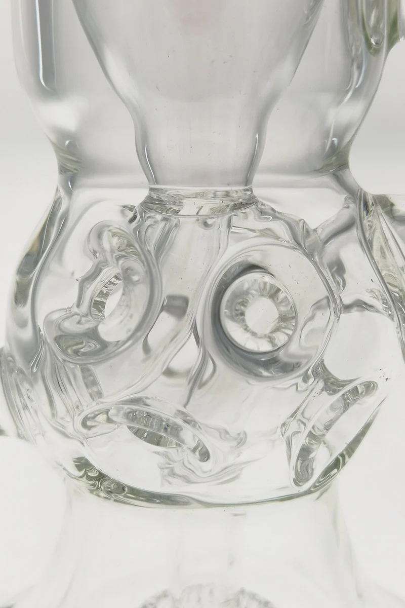 TAG - 9.5" Faberge Egg Klein Recycler Dab Rig With Bellow Base (14MM Female) - Image 9