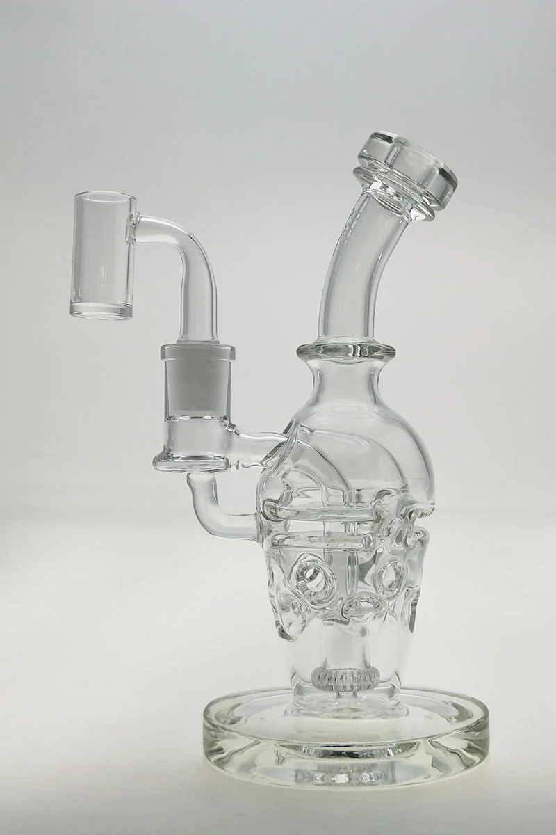 TAG - 8" Super Slit UFO Fab Egg Dab Rig (14MM Female) - Image 4