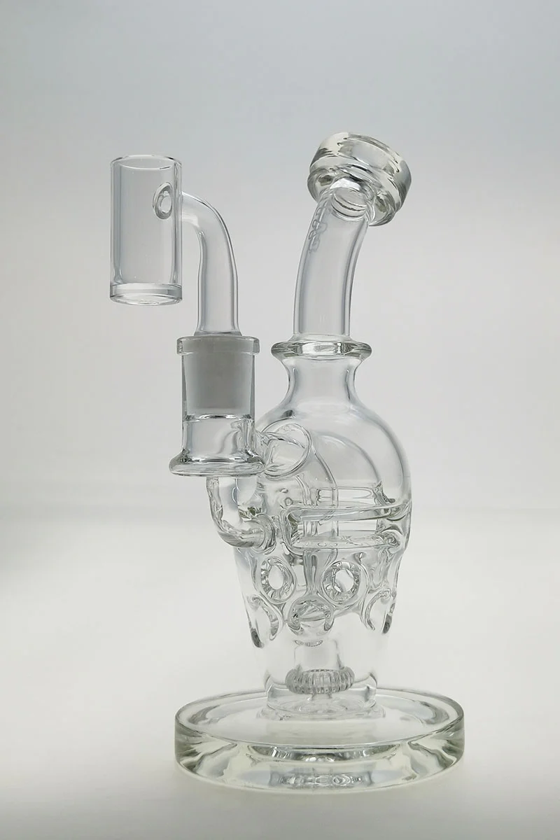 TAG - 8" Super Slit UFO Fab Egg Dab Rig (14MM Female) - Image 6