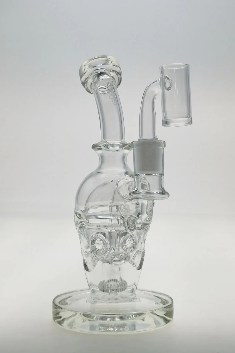 TAG - 8" Super Slit UFO Fab Egg Dab Rig (14MM Female) - Image 7