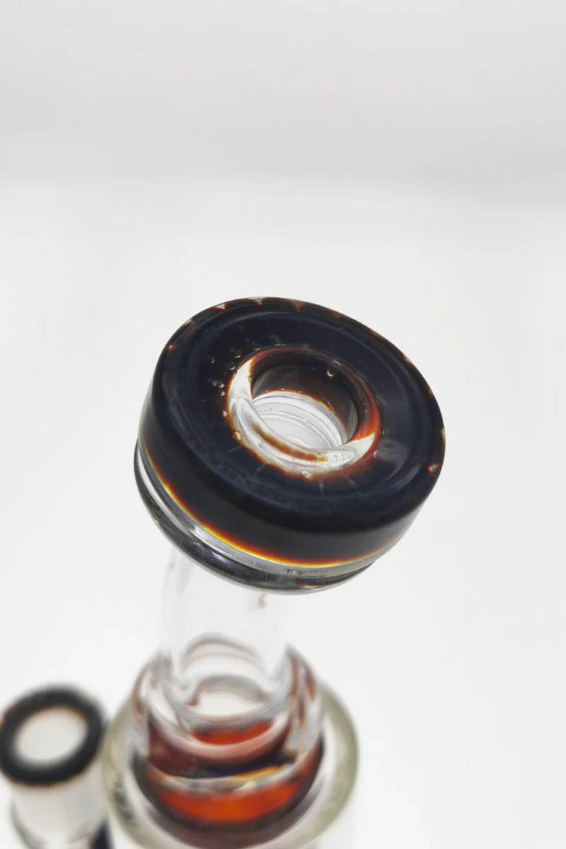 TAG - 8" Super Slit Puck Klein Incycler (Recycler) Dab Rig 44x4MM (14MM Female) - Image 100